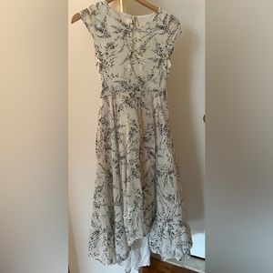 Joyfolie Skye Dress in Gray Floral